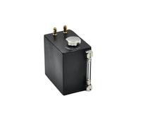 HCGX Mini Tanque de Combustible 110ml Negro/Rojo/Azul con Pantalla cantidad Aceite for Motor Gasolina DIY RC Barco Piezas Coche(Black)