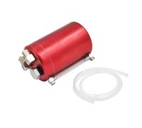 HCGX Mini Tanque de Combustible hidráulico Metal 55ml con Pantalla cantidad Aceite for Motor Gasolina DIY RC Coche Barco Piezas(Red)