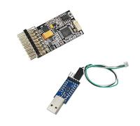 HCGX Mini Unidad de Control Sonido y luz programable TBS V2 con USB Entrada 3,5-12 V for camión Tanque RC DIY(Sound and USB Unit)