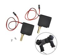 HCGX Servo Andante de Motor Mejorado 1550/1592 con Eje Metal for Piezas Excavadora RC 1/14