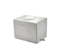 HCGX Tanque de Aceite hidráulico 200ml, Acero Inoxidable con Pantalla cantidad for Excavadora hidráulica RC, Pieza Coche