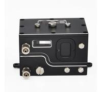 HCGX Tanque de Aceite hidráulico Metal CNC 60ml for Accesorios Modelo actualización DIY RC(Black)