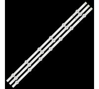 HCGX Tiras de retroiluminación LED 3 piezas for TV 32 pulgadas, reemplazo for 32LN5100 32LN540B, tipo A/B, número pieza HC320DXN-VSFP4-21XX, 6 y 7(30 pcs For 10 TV)