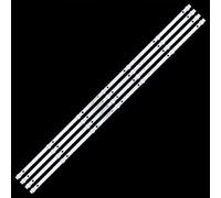 HCGX Tiras de retroiluminación LED 4 piezas for televisor 45 pulgadas, repuesto for K45DLJ12US, juego tipo I/D, n.° pieza MS-L2770 V4, R72-45D04-001