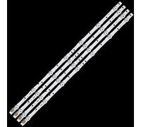 HCGX Tiras de retroiluminación LED 4 piezas for TV 32 pulgadas, repuesto for UE32H5000 UE32H5500, D4GE-320DC1-R1 R2, n.° pieza BN96-30443A(4 pcs For 1 TV)