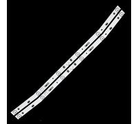 HCGX Tiras de retroiluminación LED for televisores 32 pulgadas, kit 2 piezas repuesto for E32F2000 JS-D-JP3220-061EC MC-20A/3210G(For 1 TV)