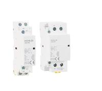 HCH8-25A 2P 4P 40A 63A 100A 220V Din Rail Contactor Modular de CA doméstico con interruptor de Control Manual 2NO 1NO1NC 2NC 4NO 2NO2NC4NC 1 Uds(4P,40A_2N02NC)