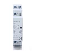 HCH8s-25 Contactor modular 2P 25A AC DC 2NO o 2NC 1NO1NC 24V 110V 220V Tipo de riel DIN doméstico (dorado)