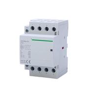 HCH8s-63 Modular Contactor 4P 63A 4NO 4NC 2NO2NC 380V 220V 110V AC 24V 50/60Hz 1pcs(4P 63A 4NC DC24V)