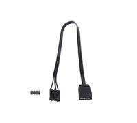 HCHDTDT 1 cable adaptador para Corsair RGB a ARGB estándar de 4 pines y 3 pines, controlador de barco pirata, línea QL LL120 ICUE (4 pines)