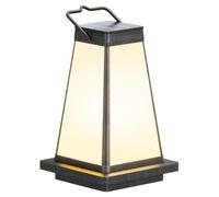 HCIPJQY Faroles Solares Modernos Con Asa Lámpara De Pilar Negra Para Porche, Interior O Decoración De Mesa Iluminación Cálida Para Exteriores Para Patio, Entrada De Vehículos, Camino