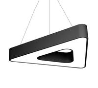 HCIPJQY Lámpara Colgante Triangular Negra Contemporánea Lámparas De Techo Empotradas Modernas Y Ajustables Lámpara De Comedor, Isla, Luces Acrílicas, Luces Colgantes Fácil Instalación