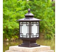 HCIPJQY Postes De Patio De Estilo Chino Súper Brillantes Para Iluminación