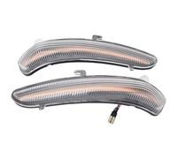 HCKCLMBMZW Luz Trasera Para C3 III Para C4 57B1206E Espejo Lateral Dinámico Intermitente Luz Que Fluye Indicador Señal De Giro Luces De Señal De Giro De Coche(Dynamci Crystal)