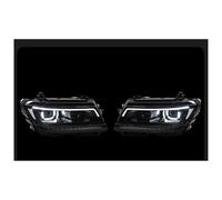 HCKCLMBMZW Luz Trasera Para VW Para T&iguan 2017-2020 Faros DRL Hid Lámpara Cabeza Ojo Ángel Bi Xenon Haz Luz Conjunto Coche