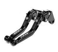 hcksw Palancas de embrague plegables ajustables de aluminio CNC para ZX6R X636R 2007-2018 ZX 6R/636 (negro)
