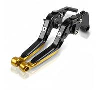 hcksw Para CB1000R NeoSportCafe 2018-2020 CB 1000R Accesorios de motocicleta CNC aluminio ajustable plegable freno embrague palancas (negro + dorado)