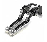 hcksw Para CB1000R NeoSportCafe 2018-2020 CB 1000R Accesorios de motocicleta CNC aluminio ajustable plegable freno embrague palancas (negro + plata)