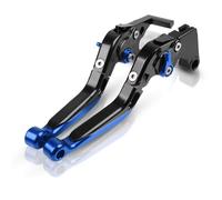 hcksw Para CB1000R NeoSportCafe 2018-2020 CB 1000R Accesorios de motocicleta CNC aluminio ajustable plegable freno embrague palancas (negro + azul)