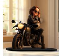 HCLRIU Figura Personalizadas con Retratos Caricaturescos, Adornos de Escritorio con Fotos Caricaturescas a Medida, Regalos de Cumpleaños y Navidad Adecuados para Familias, Parejas y Amigos