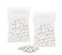 HCLSY Bio-max - Paquete de 2 filtros de acuario de repuesto para filtro subacuático Fluval U, 110 g, anillos de biocerámica para filtros U2/U3/U4