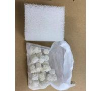 HCLSY Edge Sponge & Biomax - Filtro de cerámica A1389, repuesto compatible con Fluval Edge (paquete de 3)