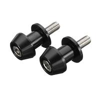 HCLZOE 2 Piezas M6 X1.5 Tornillos de Soporte de Carretes de Motocicleta para Fz01 Fz03 Fz09 Fz10 YZF R1 R3 R6 R25 R125 R1000 R6S Fz1 Fz6 Fz8 Fzs1000 Fzs600 (Negro)