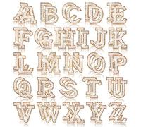 HCLZOE Parches Letras Diamantes ImitacióN Perlas Bling Pegatinas Letras Diamantes ImitacióN Pegatinas Letras con Apliques Alfabeto Diamantes ImitacióN Brillantes