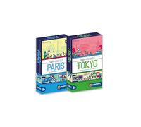 HCM Kinzel Bundle Next Station Tokio y Paris - Juego de Mesa (2 Juegos, Flip and Write, Red de Metro con Habilidad y Estrategia, para 1-4 Jugadores, a Partir de 8 años)