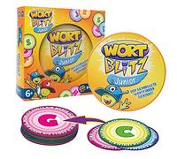 HCM Kinzel HCM Kinzel-55161 Wortblitz Junior Cartas-Juego de Palabras-Río Urbano-Campo, ABC, términos adivinar-para 2 o más Jugadores a Partir de 6 años-55161, Multicolor, Small (55161)