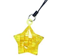 HCM Kinzel- Puzle de Cristal 3D. Mini Estrella, Color Amarillo (59196)