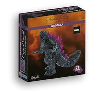 HCM Kinzel- Puzzle Godzilla 3D de 71 Piezas, Elemento Decorativo de Cristal, promueve la imaginación Espacial, Color (90177)