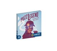 HCM Kinzel- Puzzlegend Kartenspiel Sherlock Holmes, Rätsel-Reihe Juego de Rompecabezas, Color Azul, Klein (4018928552170)
