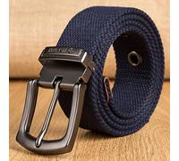 HCMA Cinturón de Lona táctico Militar para Hombre, Hebilla de Metal Desmontable, Correa de Cintura para Deportes al Aire Libre, Cinturones para Hombre, Regalos de Negocios