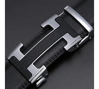 HCMA Cinturones H de diseñador Vintage de Lujo para Hombres y Mujeres, cinturón de Correa de Cuero auténtico para Jeans, Regalos de Negocios