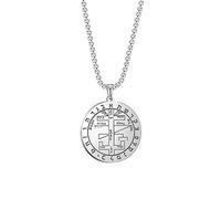 HCMA Witchcra Solomon Amuleto Colgante Collar arcángeles Michael Raphael talismán Collar de Acero Inoxidable Regalo de joyería