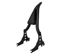 HCmotorku Barra Sissy desmontable para motocicleta, respaldo para pasajero con almohadilla de cojín, compatible con Harley Sportster XL 883 1200 2004-2023, negro, 13 pulgadas
