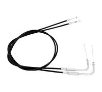 HCmotorku Cable de Acelerador de Motocicleta Compatible con Harley Sportster Iron XL883 XL1200 Dyna Softail Fat Boy Heritage Road King 130cm