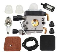 HCO-YU Apto for stihl Ht70 ht75 Kit de carburador HS72 HS74 HS75 HS80 FS74 FS76 Apto for zama C1Q-S66 Trimmer de Cadena de bufón de cebador