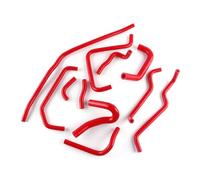 HCPAVEXT 1 Juego De Accesorios para Automóviles: Kit De Mangueras De Silicona para Refrigeración para Mazda para Miata MX-5 1.6 1.8 MX5 MK2 1999-2005 Autopartes(Red)