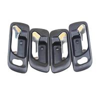 HCPAVEXT 4 Unids/set Manija De Puerta Interior De Coche Cromada Negra Para Accord 1998 1999 2000 2001 2002 Manija Interior Coche