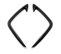 HCPAVEXT Alerón Embellecedor Cubierta Ceja Faro Antiniebla Delantero para Hyundai para Tucson NX4 2021 2022 2023 Accesorio ABS Alerón Coche(Carbon Fiber Look)