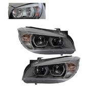 HCPAVEXT Conjunto Faros Delanteros para B&MW X1 E84 2010 2011 2012 2013 2014 2015 LED Faros DRL Intermitentes Luces Altas Proyector Angel Eye Lente Faro EUR(1 Pair)