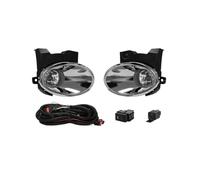HCPAVEXT Cubierta Lámpara Montaje Luz Antiniebla para Parachoques Automóvil Cromada para N&issan para Qashqai J10 2011 2012 2013 para DULIAS