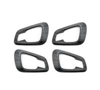 HCPAVEXT Cubierta Marco Manija Cuenco Puerta Interior Coche Para Kia Para Soul 2020 2021 2022 2023 2024 2025 Manija Interior Coche(Wood Grain)