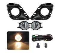 HCPAVEXT Cubierta Repuesto Faros Delanteros Antiniebla LED Parachoques Faros Delanteros para Toyota para Ractis 2010 2011 2012 2013 2014(Yellow Light)