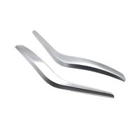 HCPAVEXT Embellecedor Cubierta Manija Puerta Interior Coche Izquierda Y Derecha Para X1 E84 2010 2011 2012 2013 2014 2015 2016 Manija Interior Coche(Silver 2PCS)