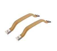 HCPAVEXT Empuñaduras Manija Puerta Interior Delantera Coche Correa Tracción Para Jeep Para Wrangler YJ 1987-1995 55009801K 2 Piezas Manija Interior Coche(Marrón)