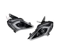 HCPAVEXT Faro Delantero Embellecedor Faros Intermitentes H4 Para Para Raptor 700 350 250 Para YFZ 450R 450X Para Wolverine 450 350