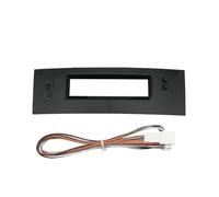 HCPAVEXT Kit De Montaje Marco Pantalla Inferior Radio Coche Reproductor Audio Panel De Tablero para R&enault para Megane 2 2002-2009 Panel Estéreo para Coche(Frame Cables)